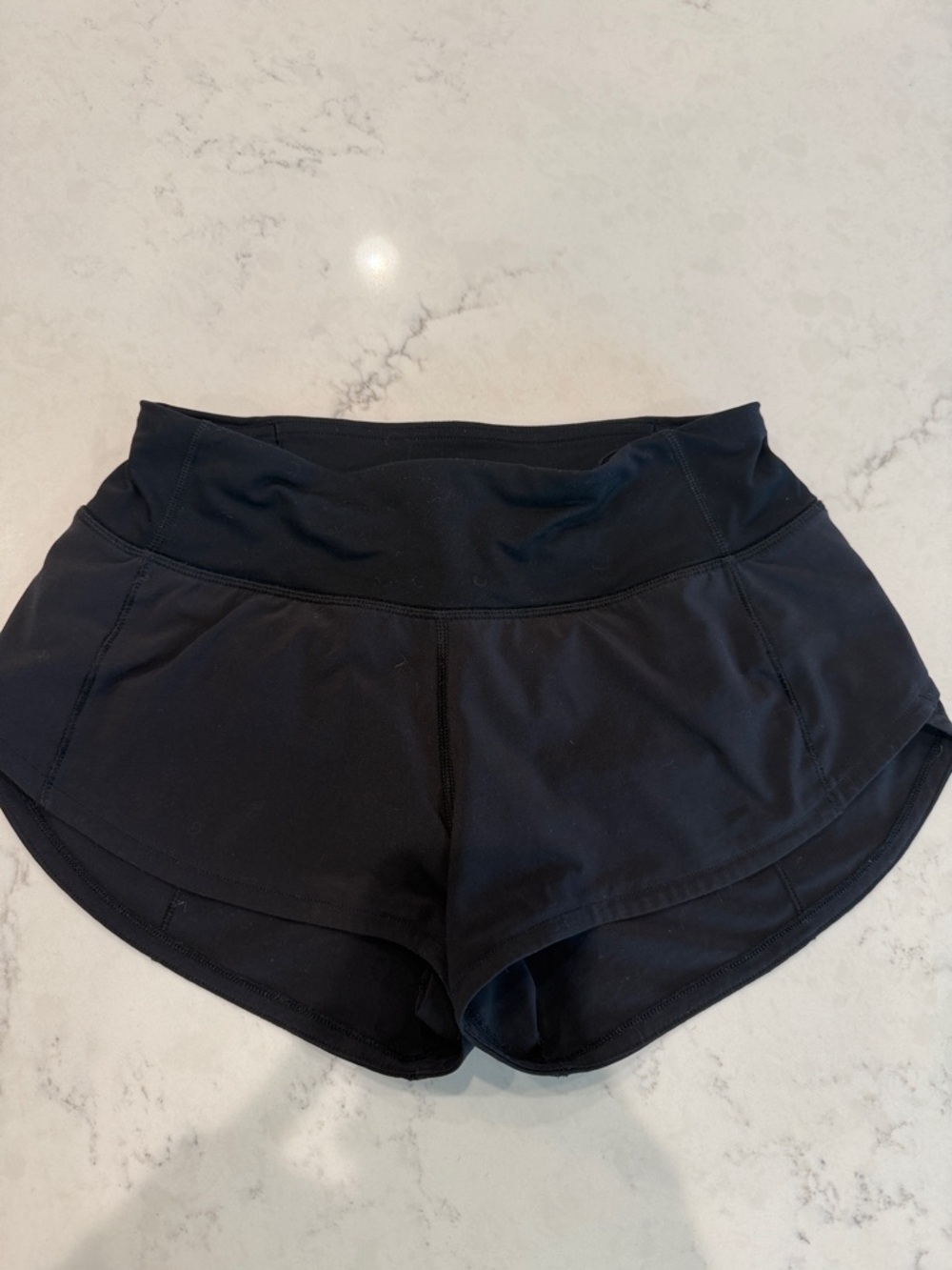 lululemon size 0 Women’s speed up Shorts - Low Rise Running Shorts